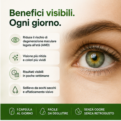 Biovia Vision+™ Formula avanzata per gli occhi 15 in 1